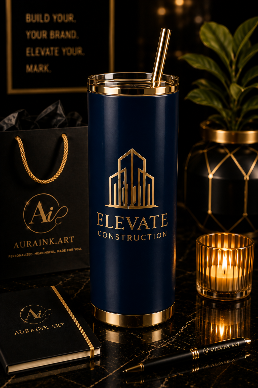 Custom Business & Branding Tumblers - 20 Oz.